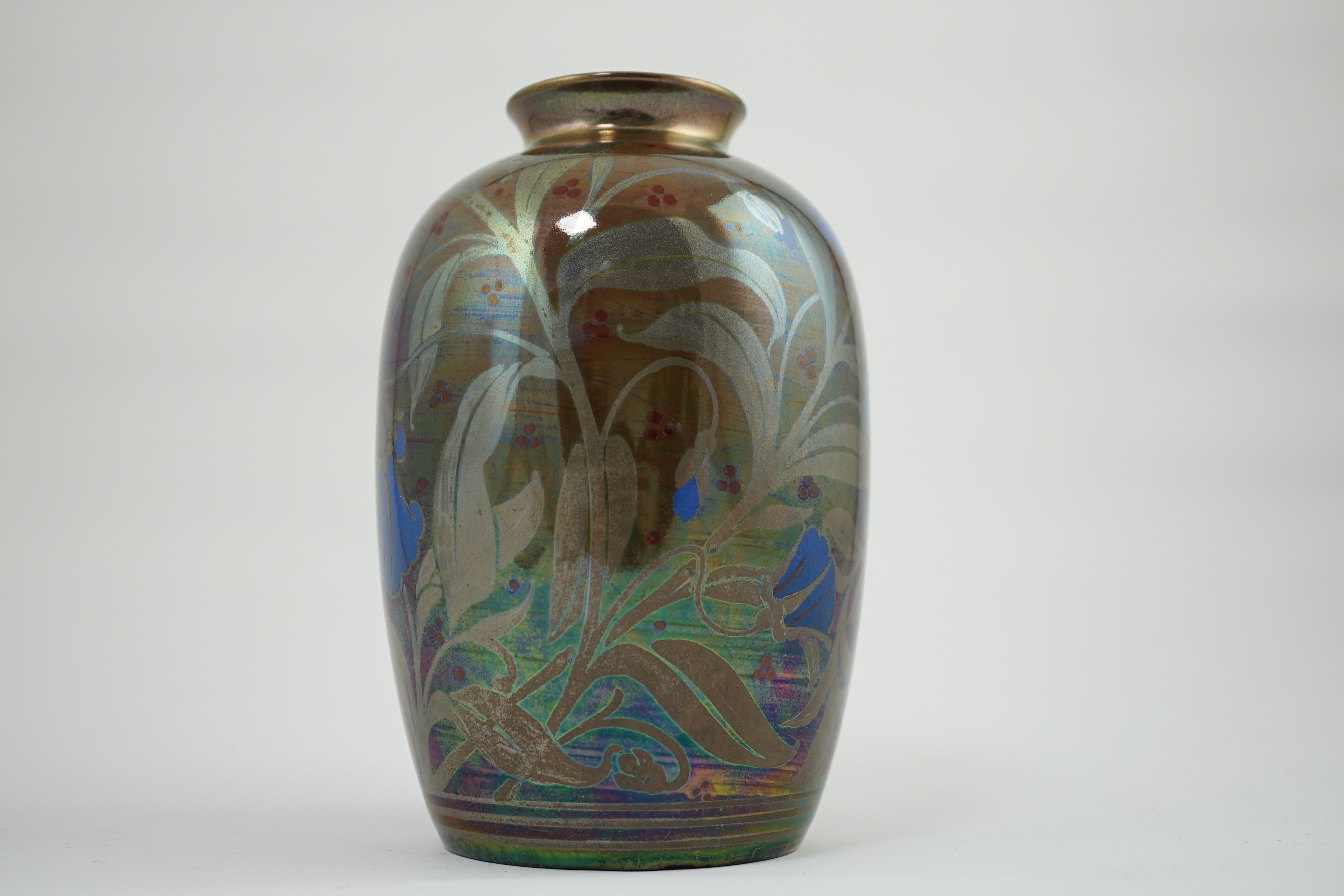 William S. Mycock for Pilkington, a Royal Lancastrian shouldered vase